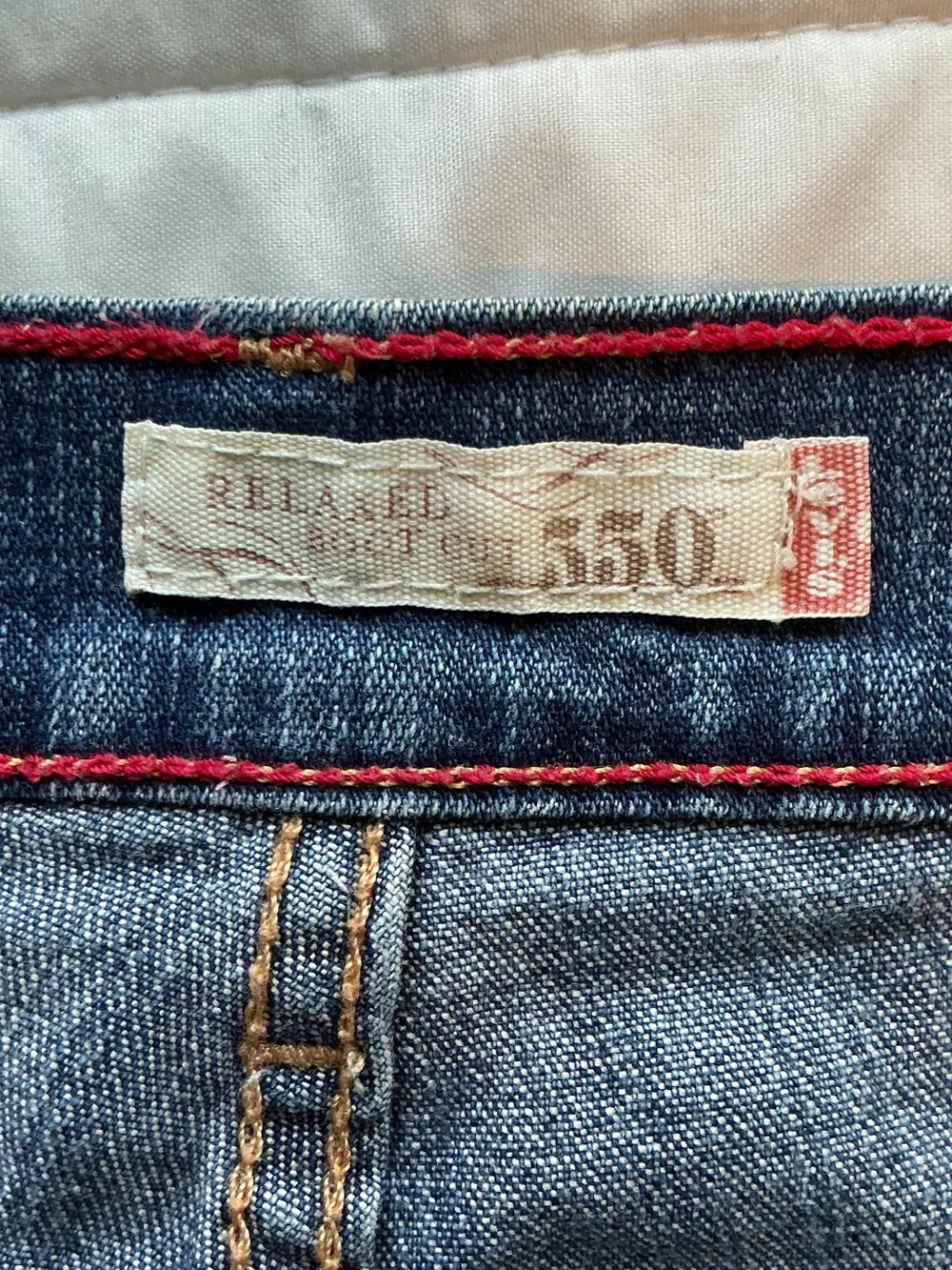 Levi's Kids Blue Straight-Leg Denim Jeans